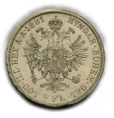 2 Zlatník František Josef I. 1881