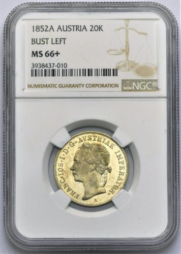 20 Krejcar Františka Josefa I. 1852 A – Hlava doleva