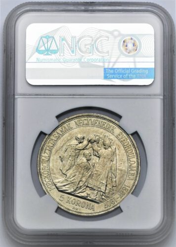 5 Koruna František Josef I. 1907 – 40. výročí korunovace