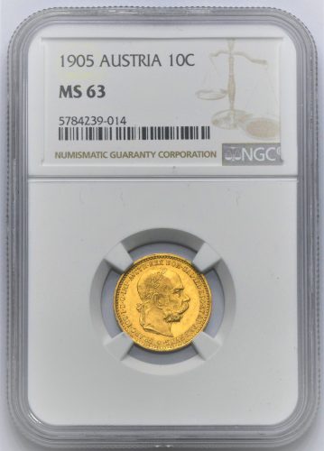 10 Koruna František Josef I. 1905