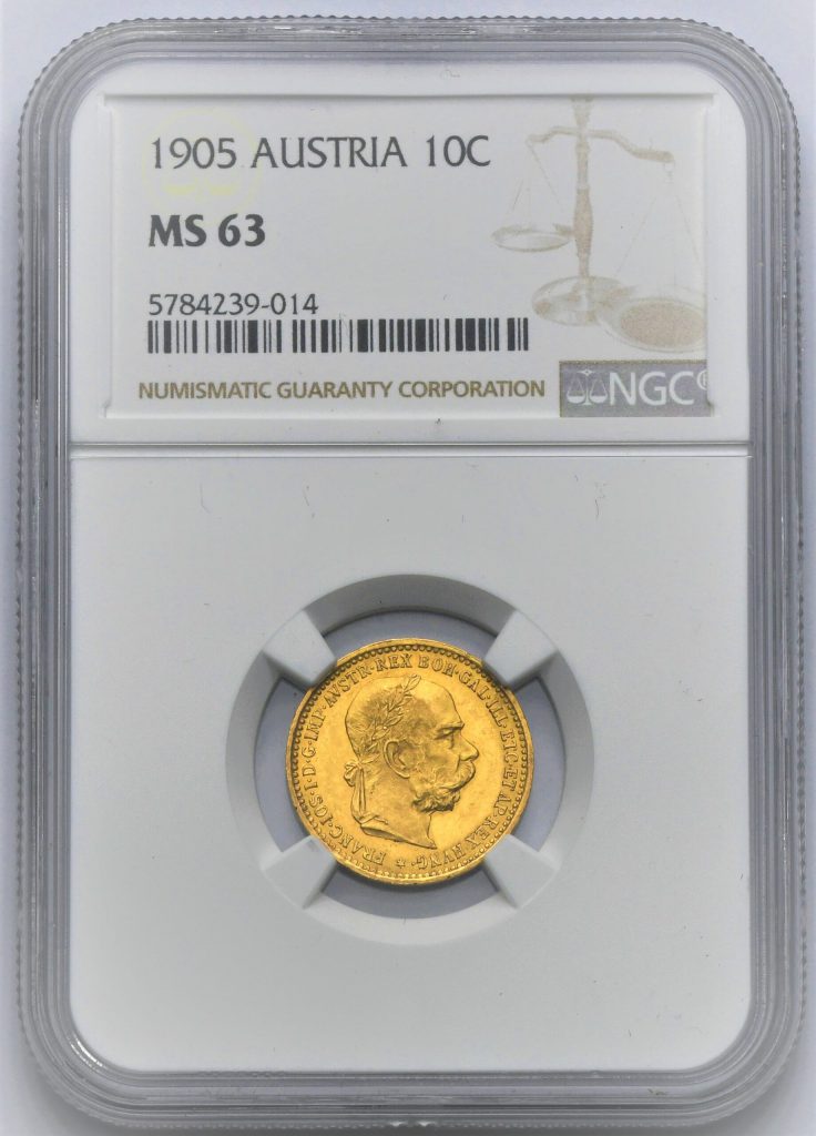 10 Koruna František Josef I. 1905
