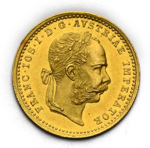 Dukát Františka Josefa I. 1875