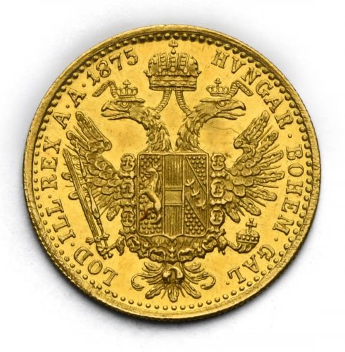 Dukát Františka Josefa I. 1875