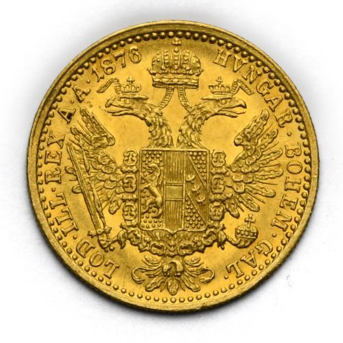 Dukát Františka Josefa I. 1876