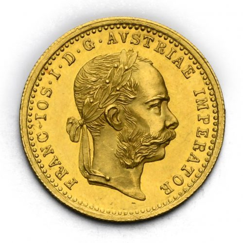 Dukát Františka Josefa I. 1878