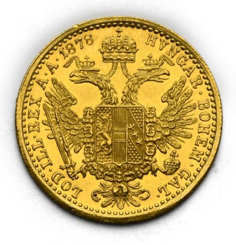 Dukát Františka Josefa I. 1878