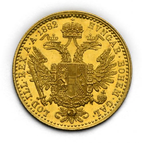 Dukát Františka Josefa I. 1882