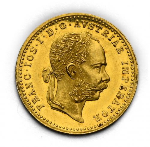 Dukát Františka Josefa I. 1887