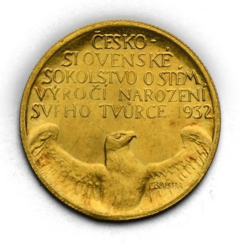 Dukát Miroslav Tyrš 1932
