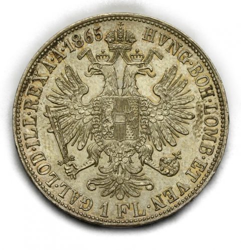 Zlatník František Josef I. 1865 V