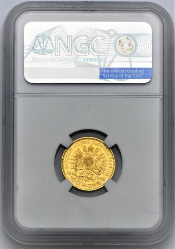 10 Koruna František Josef I. 1908 – 60. Výročí vlády