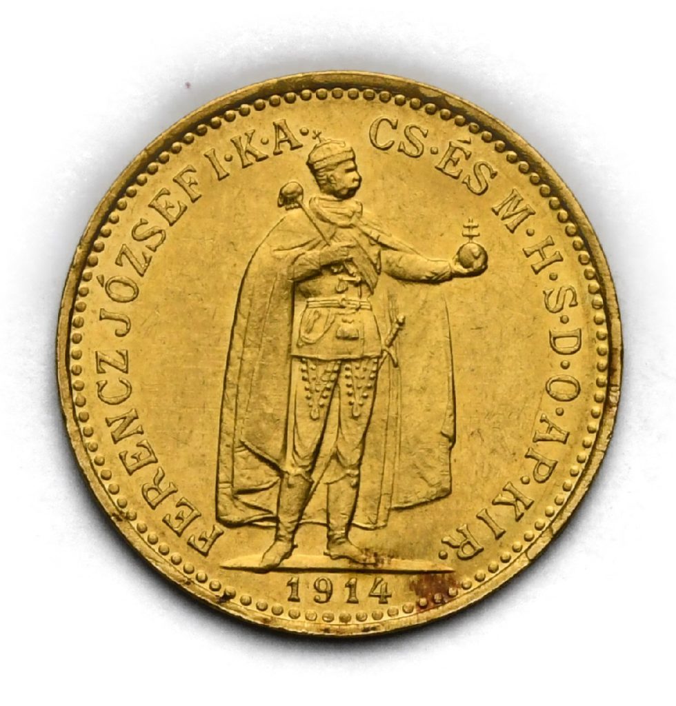 10 Koruna Františka Josefa I. 1914 KB