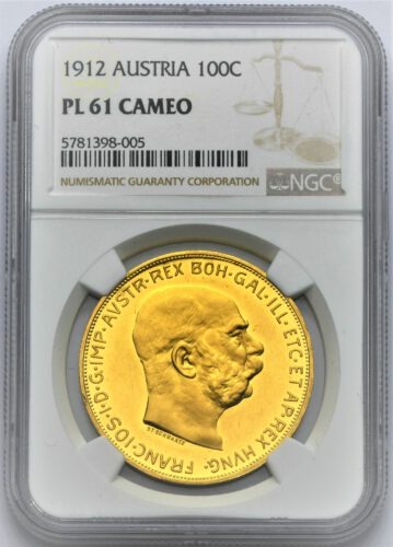 100 Koruna František Josef I. 1912