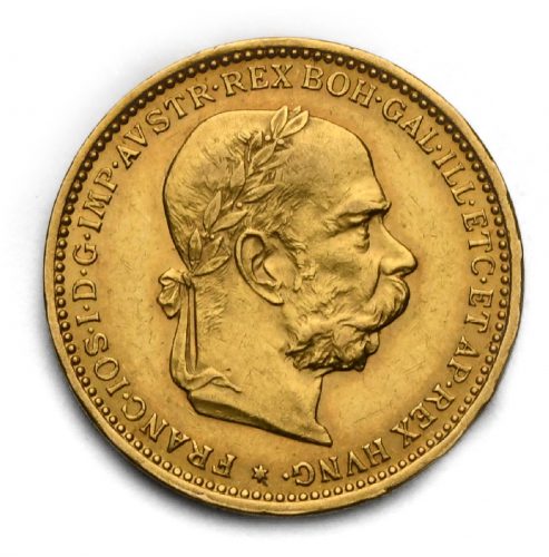 20 Koruna Františka Josefa I. 1899 bz