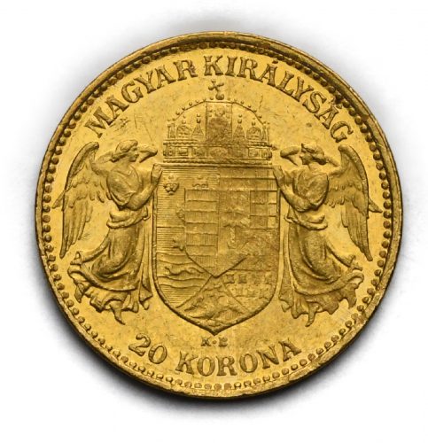 20 Koruna Františka Josefa I. 1908 KB