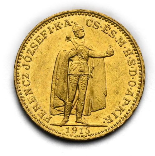 20 Koruna Františka Josefa I. 1915 KB