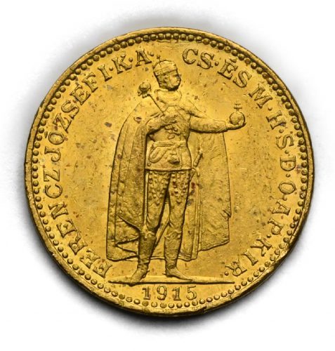 20 Koruna Františka Josefa I. 1915 KB