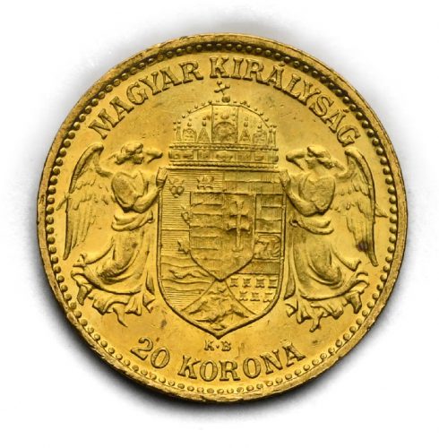 20 Koruna Františka Josefa I. 1915 KB