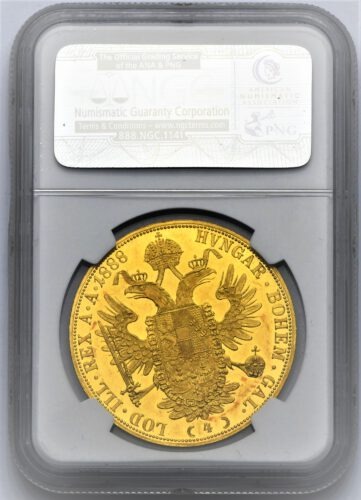 4 Dukát František Josef I. 1888
