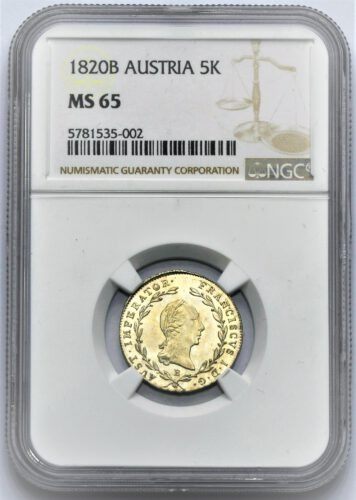 5 Krejcar František II. 1820B