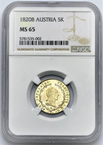 5 Krejcar František II. 1820B