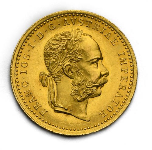 Dukát Františka Josefa I. 1875