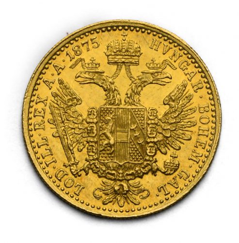 Dukát Františka Josefa I. 1875