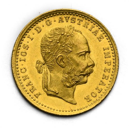 Dukát Františka Josefa I. 1876