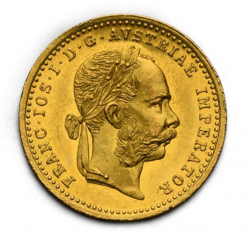 Dukát Františka Josefa I. 1877