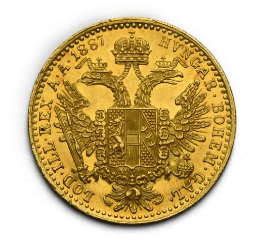 Dukát Františka Josefa I. 1887