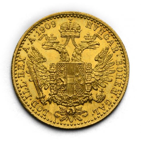 Dukát Františka Josefa I. 1909