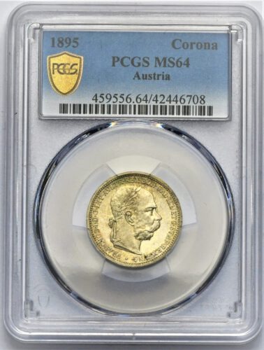 Koruna František Josef I. 1895 bz