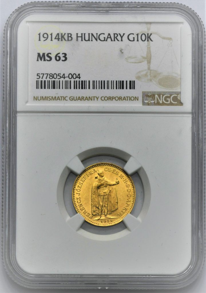 10 Koruna František Josef I. 1914 KB