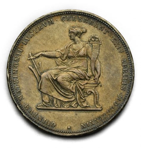 2 Zlatník 1879 – Stříbrná svatba Františka Josefa I. a Alžběty