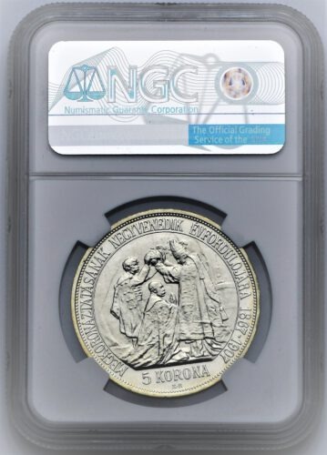 5 Koruna František Josef I. 1907 – 40. výročí korunovace ARTEX