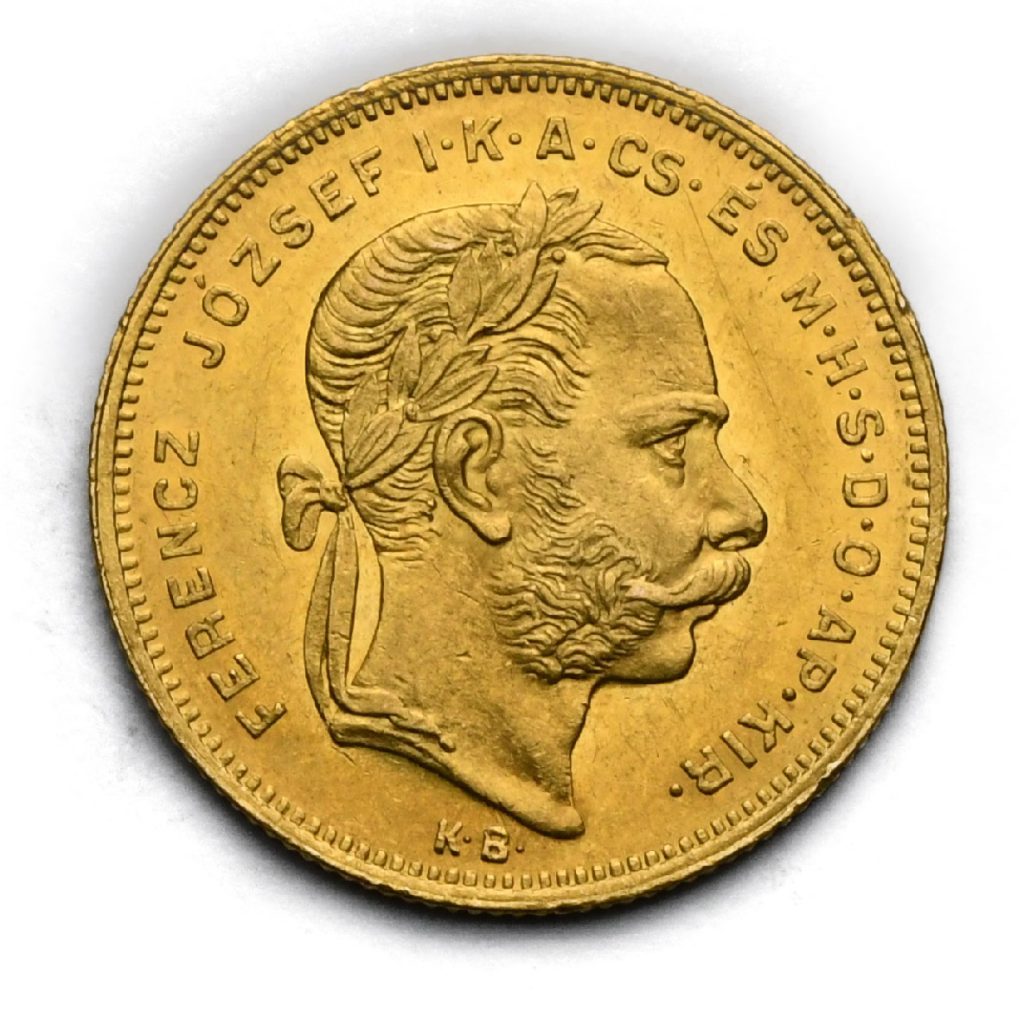 8 Zlatník František Josef I. 1877 KB