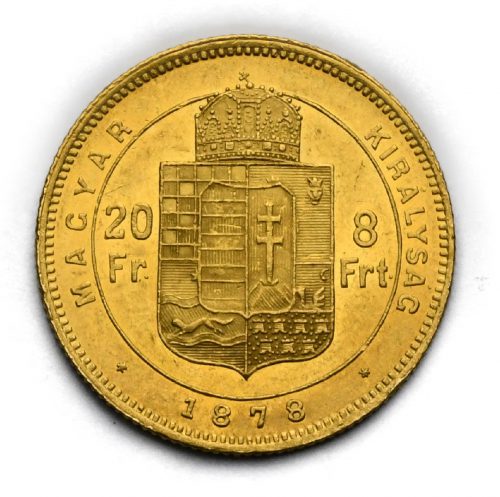 8 Zlatník František Josef I. 1878 KB