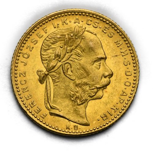 8 Zlatník František Josef I. 1881 KB