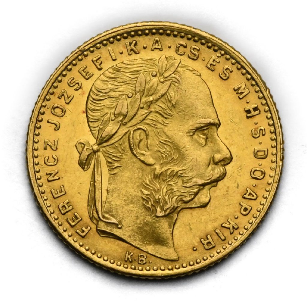 8 Zlatník František Josef I. 1882 KB
