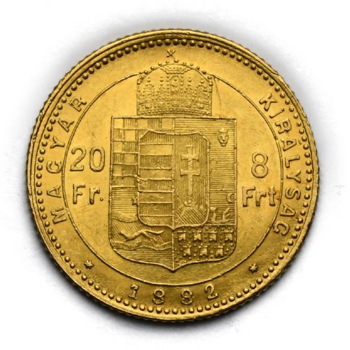 8 Zlatník František Josef I. 1882 KB