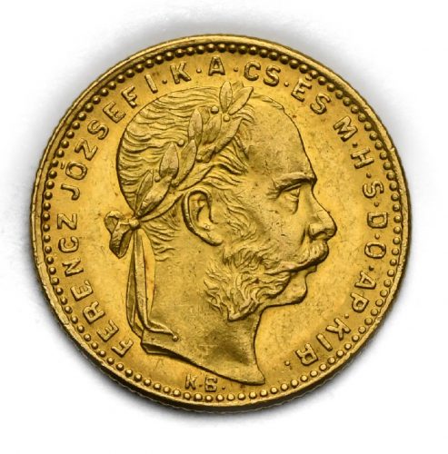 8 Zlatník František Josef I. 1884 KB