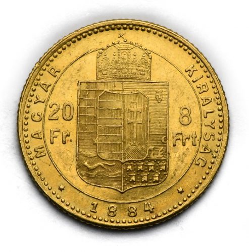 8 Zlatník František Josef I. 1884 KB