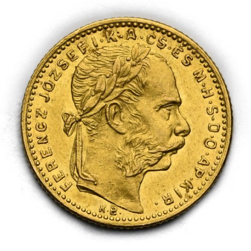 8 Zlatník František Josef I. 1886 KB
