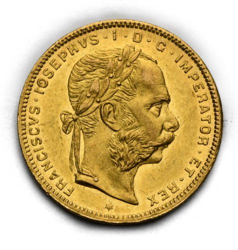 8 Zlatník František Josef I. 1875