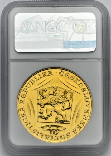 10 Dukát Karel IV. 1978