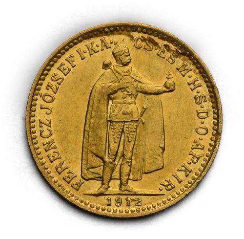 10 Koruna Františka Josefa I. 1912 KB