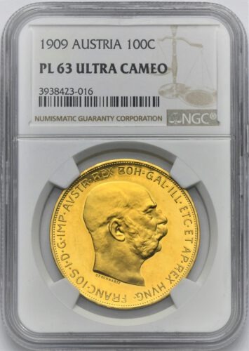 100 Koruna František Josef I. 1909