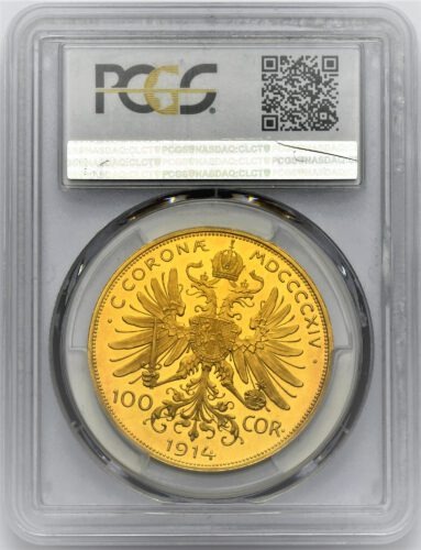 100 Koruna František Josef I. 1914