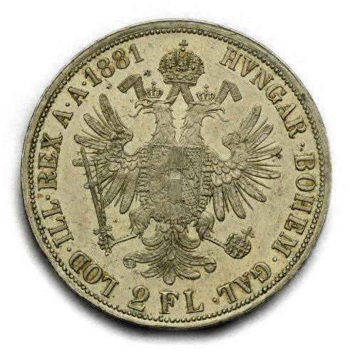 2 Zlatník František Josef I. 1881