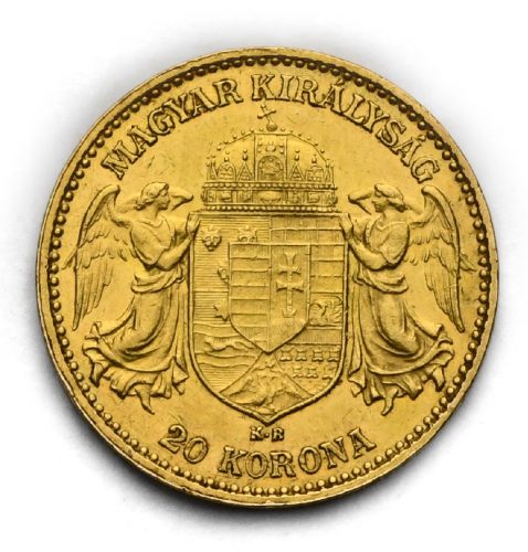 20 Koruna Františka Josefa I. 1909 KB